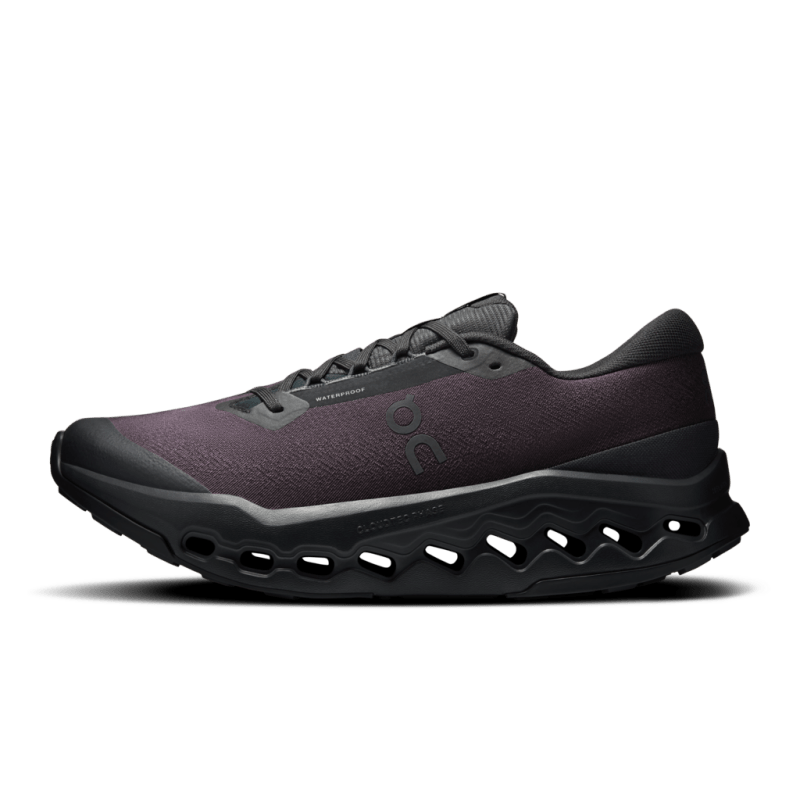 On Cloudsurfer Trail 2 Waterproof - Black/Black