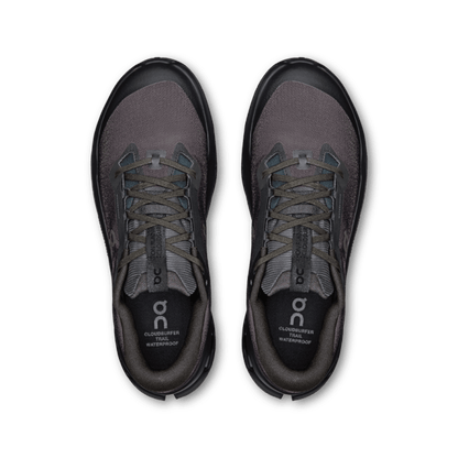 On Cloudsurfer Trail 2 Waterproof - Black/Black