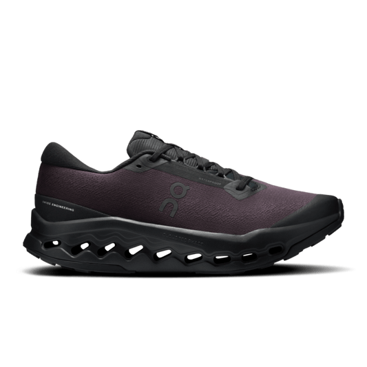 On Cloudsurfer Trail 2 Waterproof - Black/Black