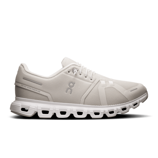 On Cloud 6 Lifestyle - Pearl/White (Wide Width)