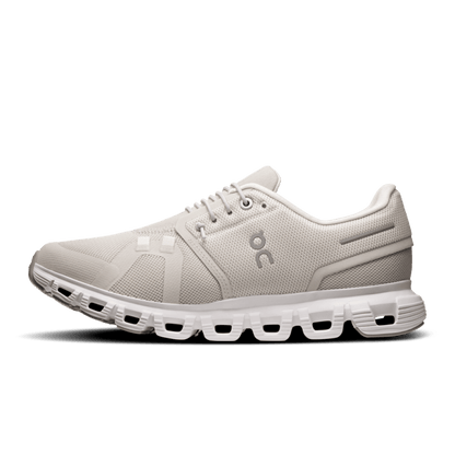 On Cloud 6 Lifestyle - Pearl/White (Wide Width)