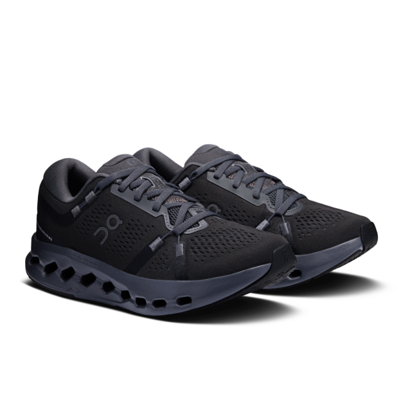 On Cloudsurfer 2 - Black/Black (Wide Width)