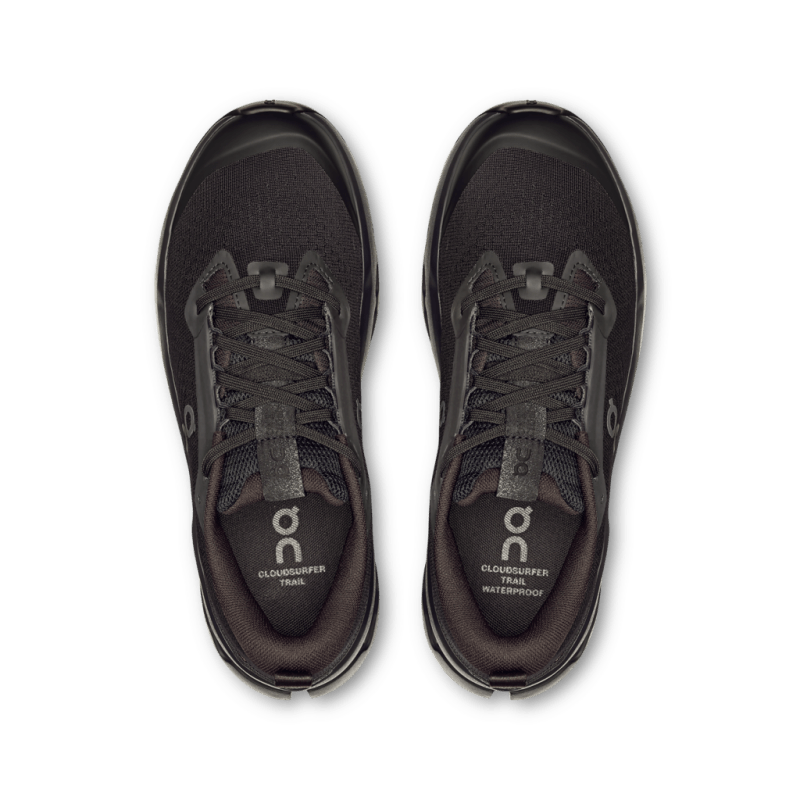 On Cloudsurfer Trail 2 - Black/Black