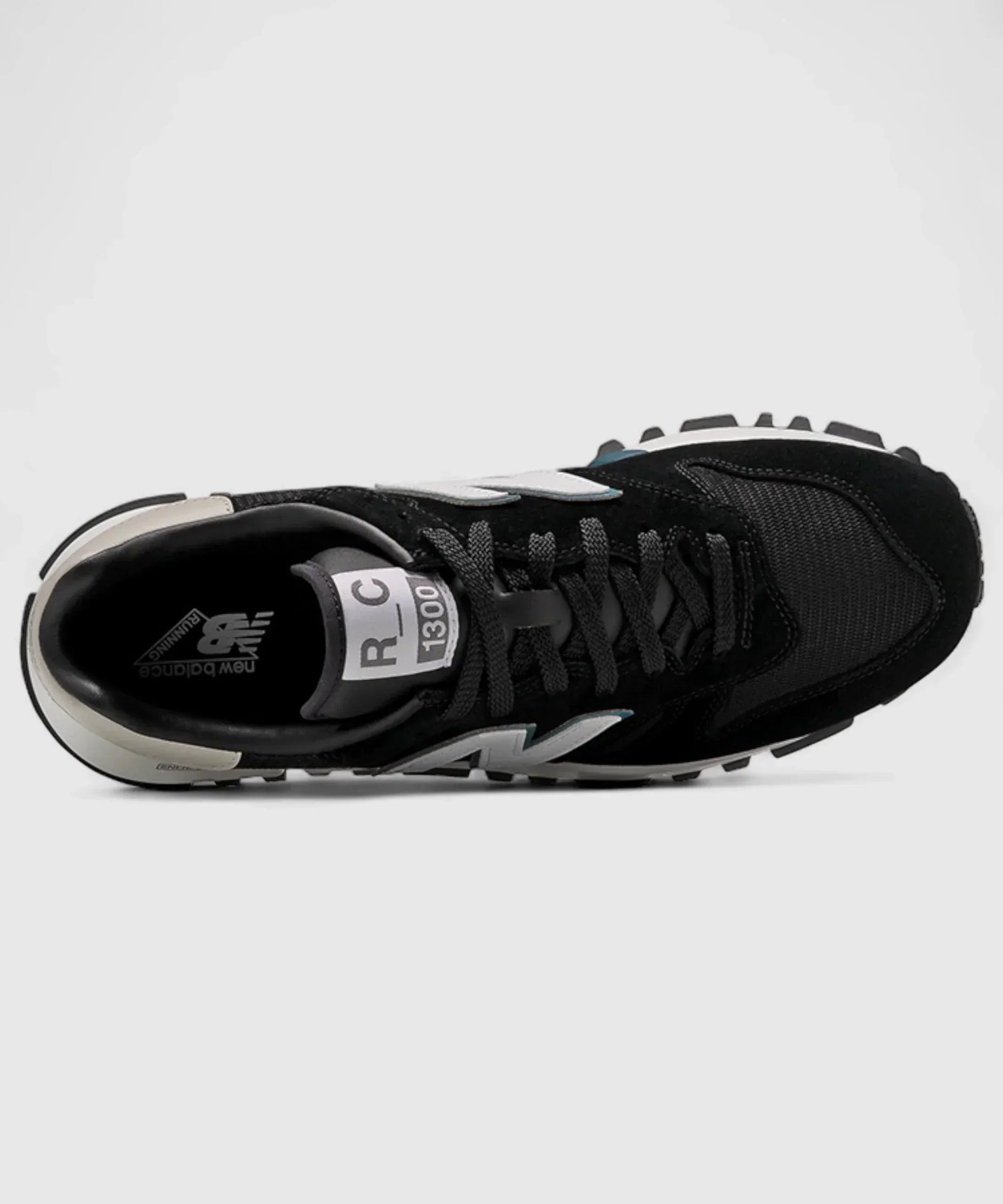 New Balance 1300 - Black with Black and Teal