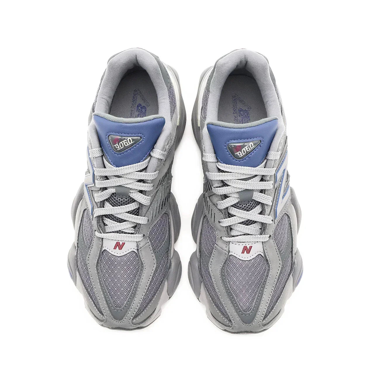 New Balance 9060 - Arctic Grey and Steel/Silver Metallic