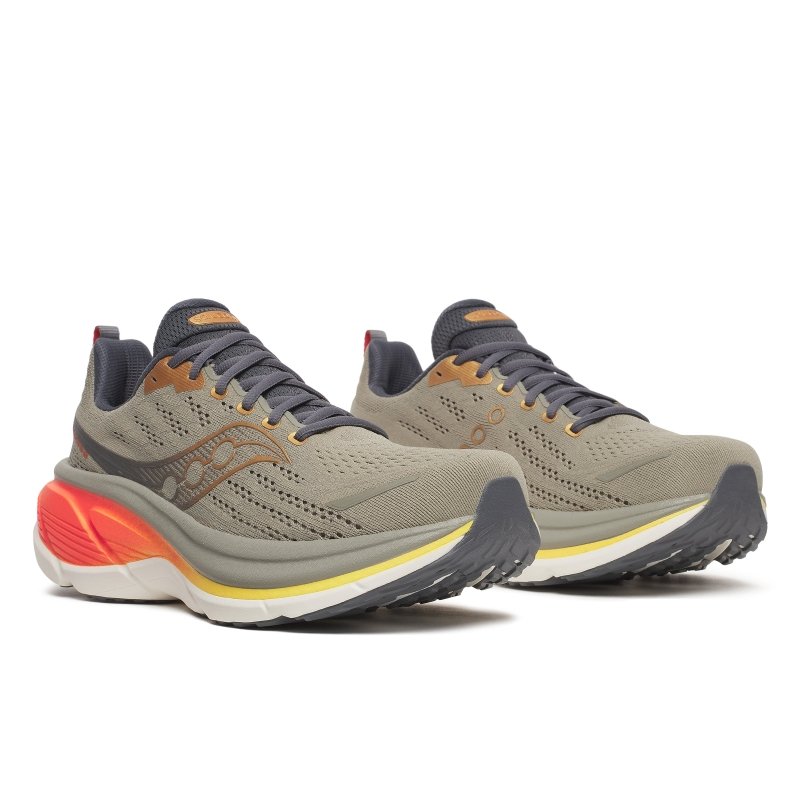 Saucony Hurricane 25 - Laurel/Fire