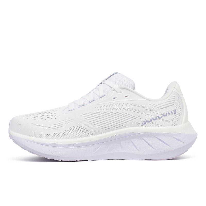 Saucony Ride 18 - White/Thistle