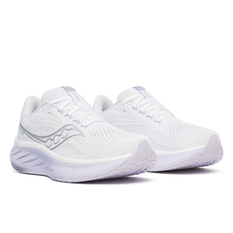 Saucony Ride 18 - White/Thistle