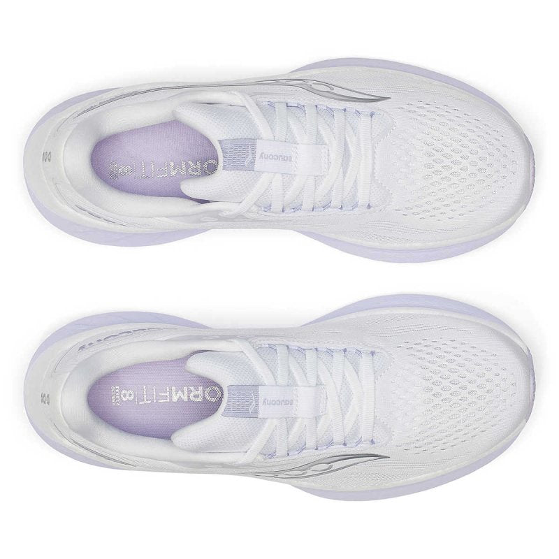 Saucony Ride 18 - White/Thistle