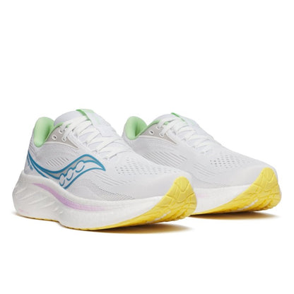 Saucony Ride 18 - White/Verbana