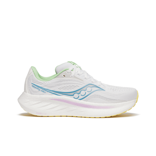 Saucony Ride 18 - White/Verbana