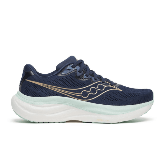 Saucony Ride 19 - Navy/Aqua