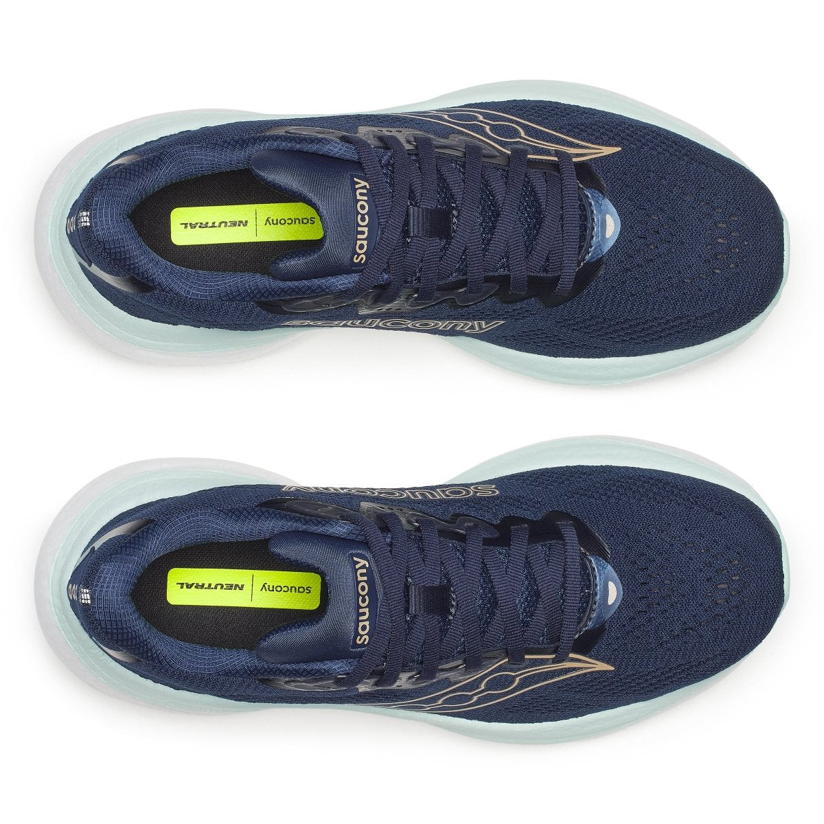 Saucony Ride 19 - Navy/Aqua